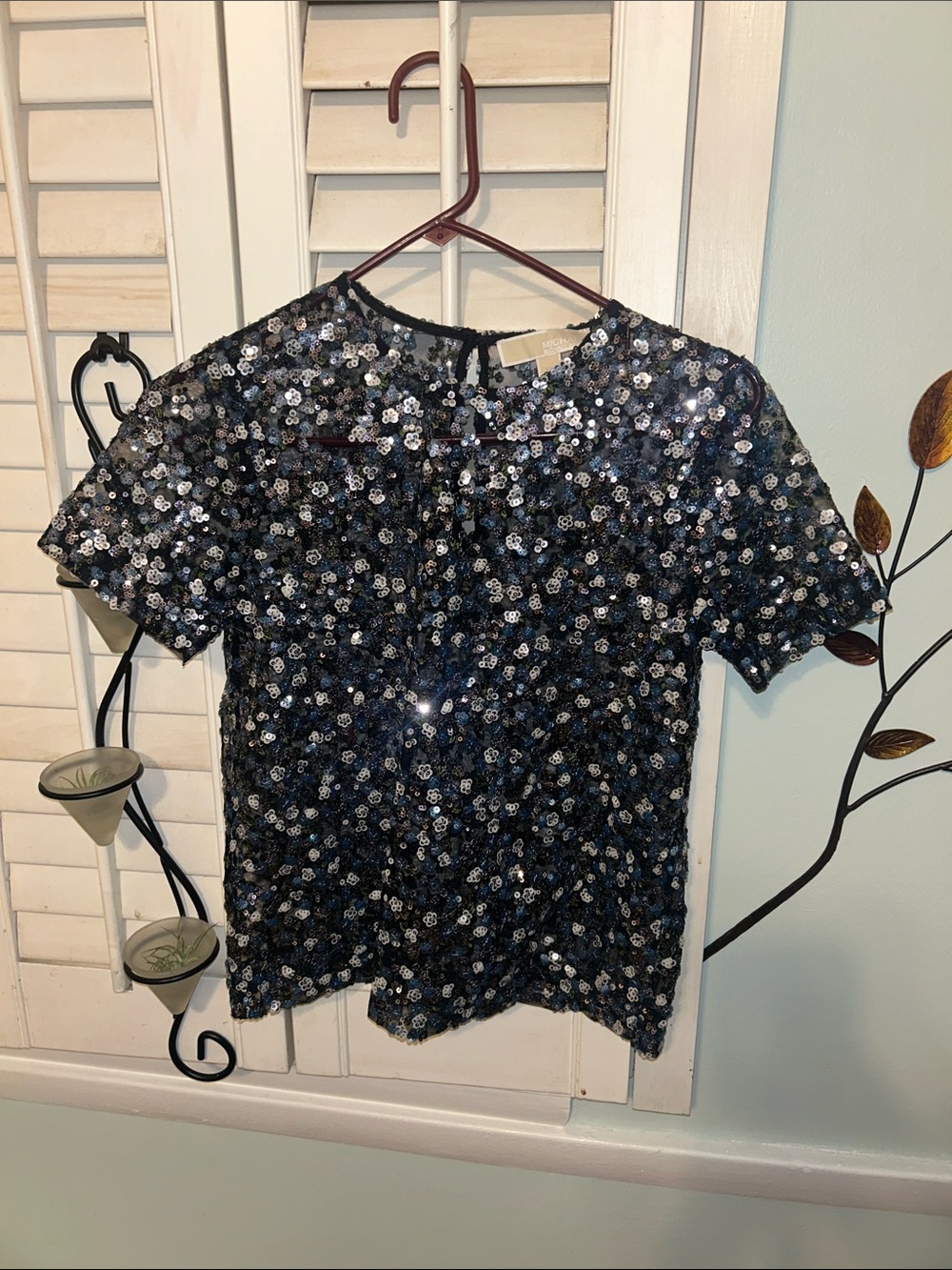 Michael Kors sequence flower top